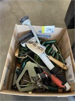 Yard tools box lot