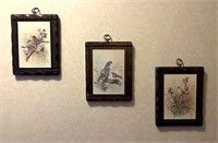 Vintage bird wall art