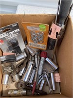 Assorted Sockets, Washers and more