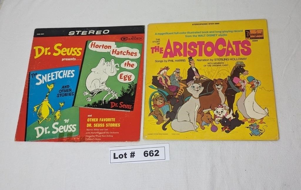 DR SEUSS AND THE ARISTOCATS LP