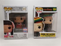 Two Funko Pops, Mexico And Irving Irv Blitzer