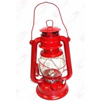 Red Kerosene Oil Lamp