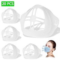 20-Pk 3D Face Mask Brackets