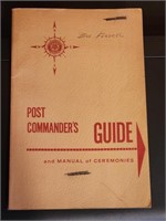 POST COMMANDER'S GUIDE AND MANUAL OF CEREMONIES