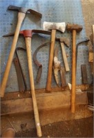 Pickaxe, Sledgehammer, double head axe, 2 matics