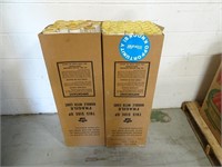 Lot of 2 Boxes Misc. Pipe Thermal Insulation