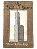 Cathedral of Commerce Woolworth Bldg NY 1929 Dedic