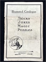 Illustrated Catalogue Tricks Jokes Magic Puzzles