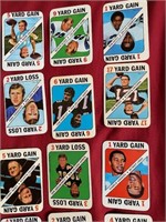 1971 Topps Football game inserts