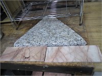 Granite Slice & 2 Sandstone Cuts