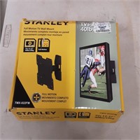 Stanley full motion TV wall mount for TVs up to