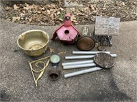 Repairable bird house and yard items