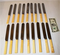 18 Haydon Portsea Bone Handle Knives