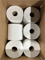 6 Rolls of 575'x7.6" 2 Ply Centerpull Towels