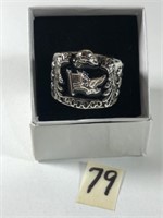 Size 12 "Bless America" Ring in Box
