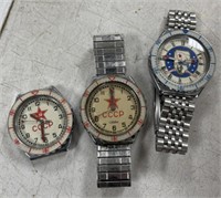 3 - Russian Wristwatches