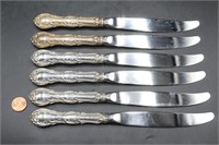 6 Wallace Sterling Handles Knives - 451g