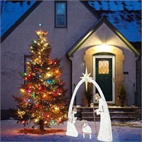 Lighted Christmas Outdoor Nativity Scene - Large