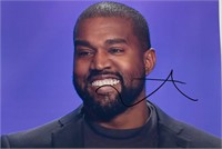 Autograph COA Kanye West Photo