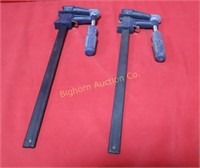 12" Bar Clamps 2pc lot