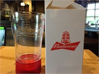 New Budweiser Light Up Beer Glasses