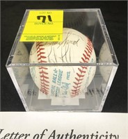 1977 Baltimore Orioles Team Baseball Signed