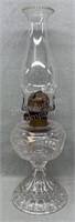 Clear Kerosene Lamp Oval Pattern 1894