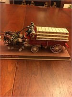 BUDWEISER CLYDESDALES EIGHT HORSE HITCH