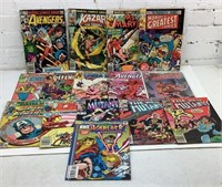 Lot of 15 assorted marvel comicbooks