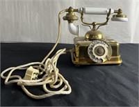 Vintage Danish  brass telephone