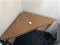 Wood Corner Table