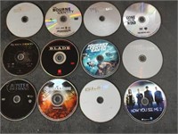 12 Action DVDs