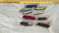 9 pocket knives