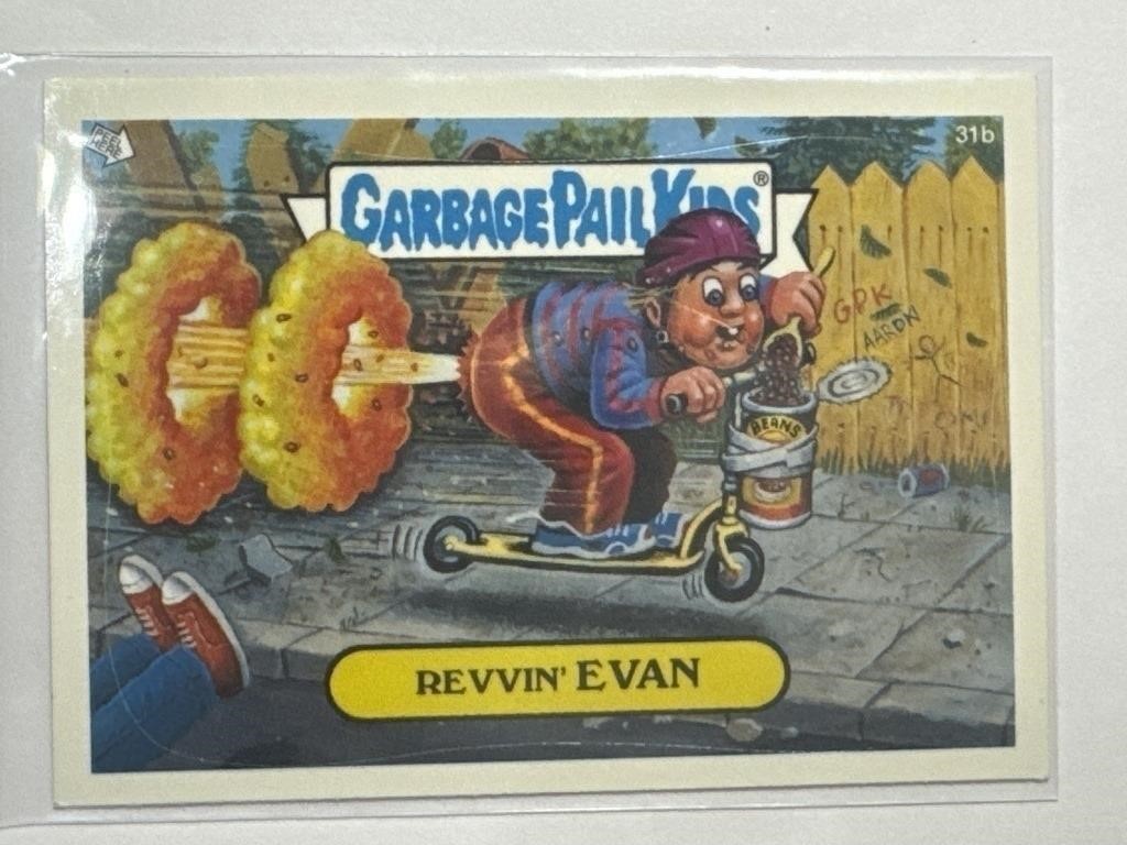 2003 Topps Garbage Pail Kids Revvin’ Evan #31b!