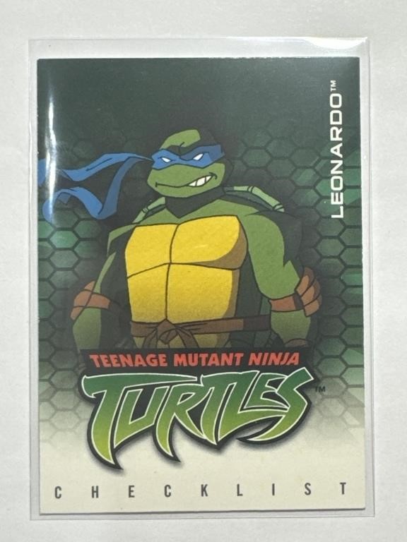 2003 Fleer TMNT Michaelangelo #125 Checklist!