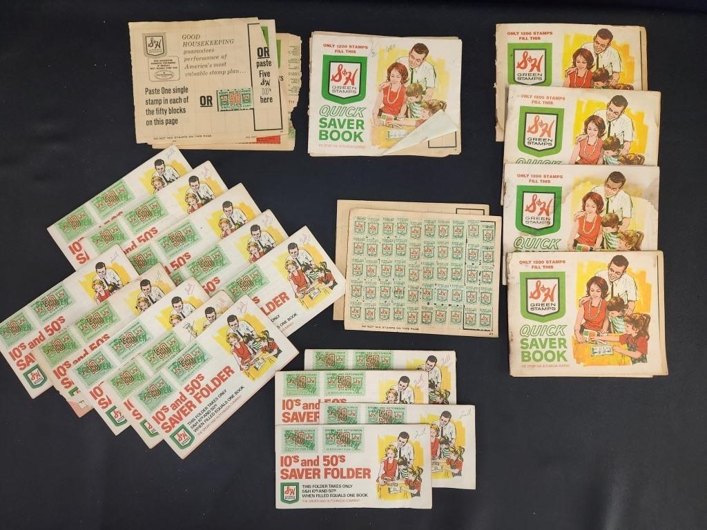 COLLECTION OF S & H GREEN STAMPS