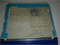 Collection of Civil War letters & transcripts