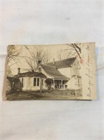 House photo postcard