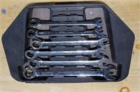 "Gear Wrench" wrenches. Metric