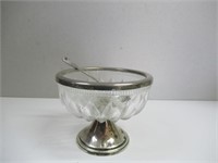 Older Sugar Bowl and Spoon