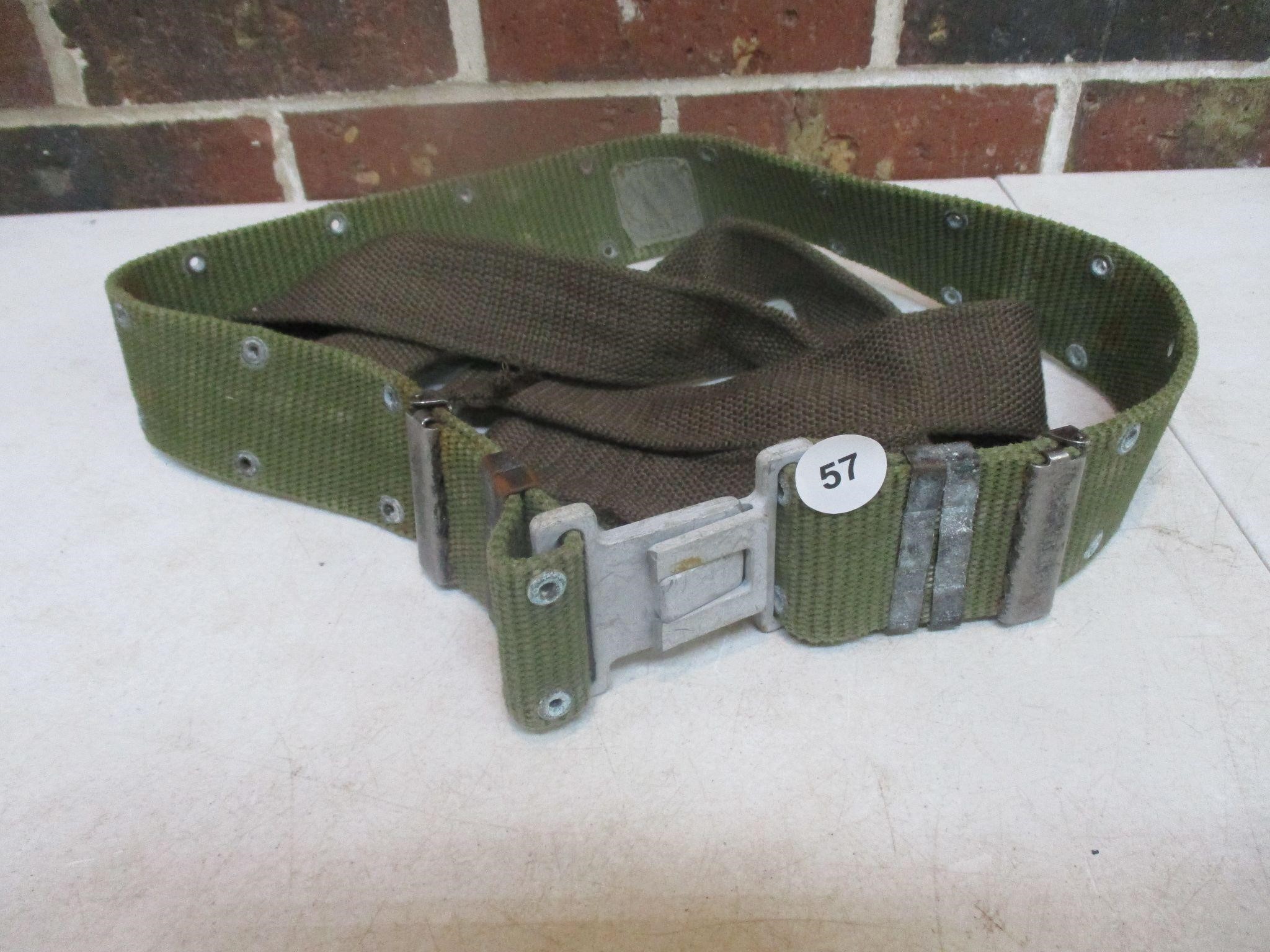 2 Military Belts