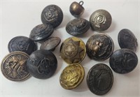 Very Old Military Buttons