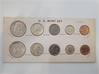 1957 US Mint Set in Cardboard Coin Holder