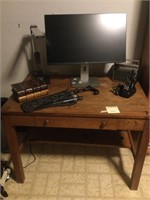 Desk with Accessories
