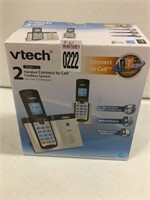 VTECH 2 HANDSET CONNECT TO CELL CORDLESS SYSTEM