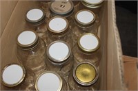 LARGE LOT OF CANNING JARS