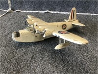 Old Wood Toy Airplane