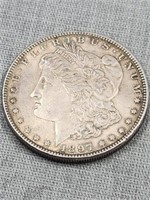 1897 Morgan Silver Dollar