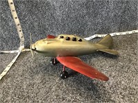 Old Metal Toy Airplane