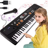 M SANMERSEN Piano for Kids with Microphone, Kids P